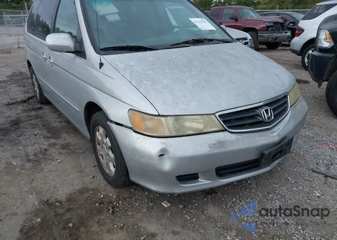 2004 Honda Odyssey Ex из США, поврежденный, VIN 5FNRL18884B124524